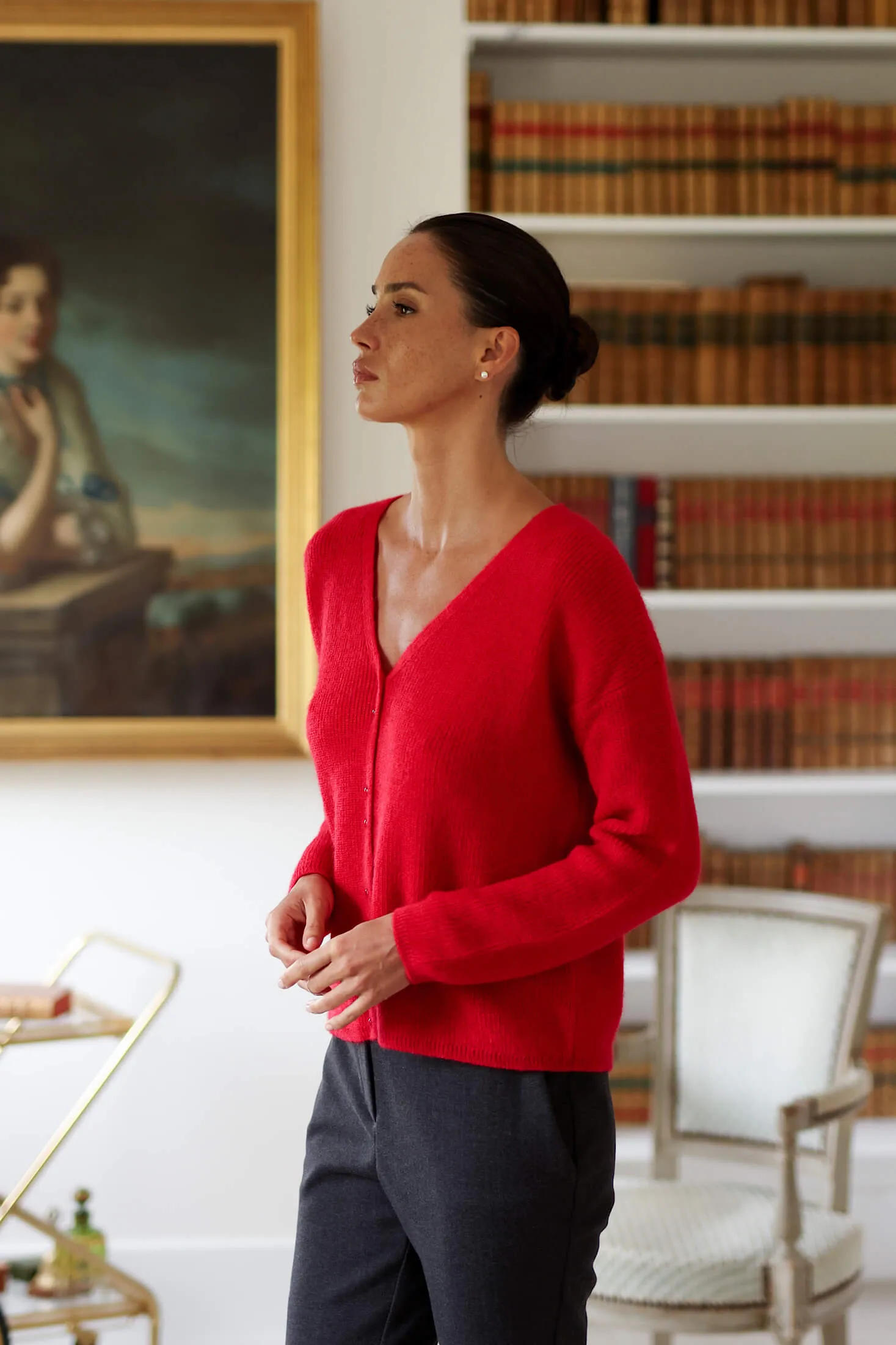 Serena Mohair Sweater - Blue