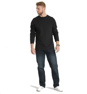 ALL SIZE TEE SHIRT GRANDE LONGUEUR Noir — photo 4