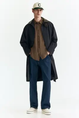 Chemise Relaxed Fit - Marron — photo 2