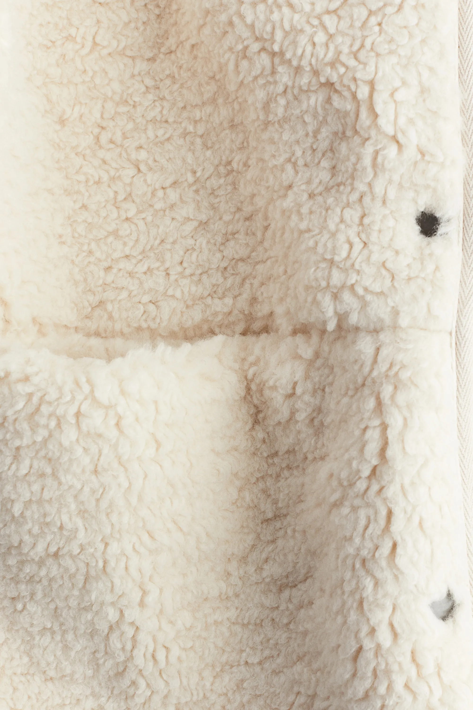 Veste en tissu Teddy bear - Light beige