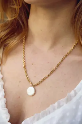 Clair de Lune Pearl Necklace — photo 1