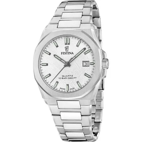 Montre Festina Swiss Made Classic Steel Homme F20100/1