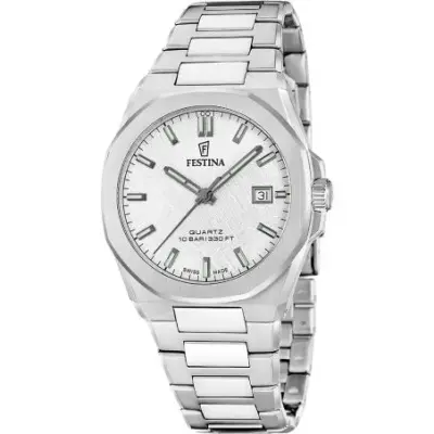 Montre Festina Swiss Made Classic Steel Homme F20100/1