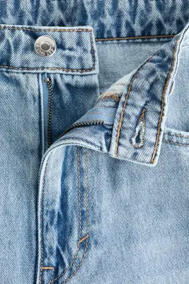 Short Bermuda en denim - Bleu denim clair — photo 5
