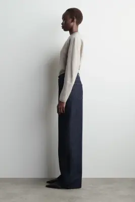 JEAN DIAL LARGE - BLEU FONCÉ — photo 2
