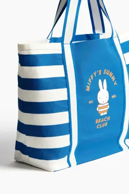 Sac de plage pour enfant avec motif imprimé - Bleu/Miffy — photo 1