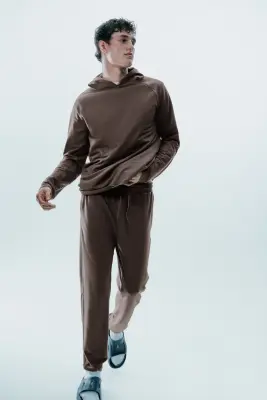 Pantalon jogger de sport Recovery DryMove™ - Taupe — photo 2