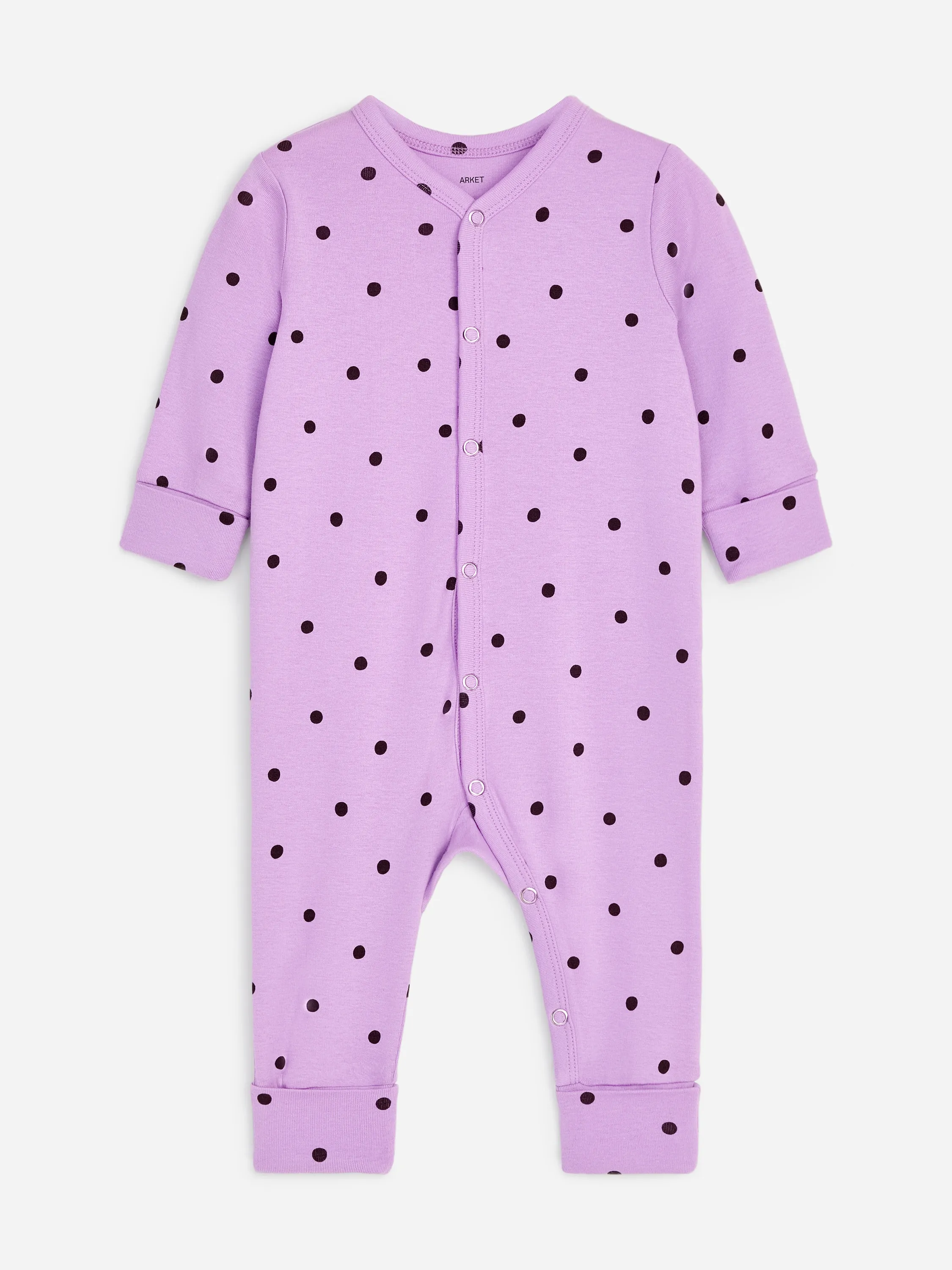 Pyjamas tout-en-un, lot de 2 - Lilas/Rouille