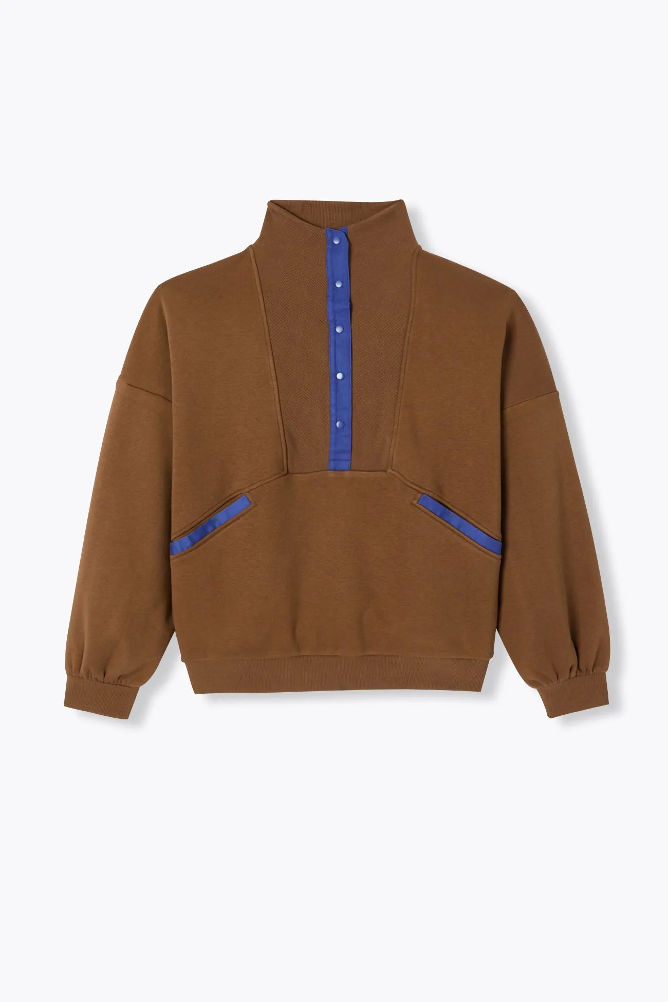 Sweat-shirt col camionneur