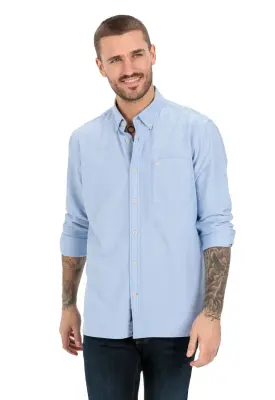 CAMEL ACTIVE CHEMISE OXFORD Bleu ciel — photo 2