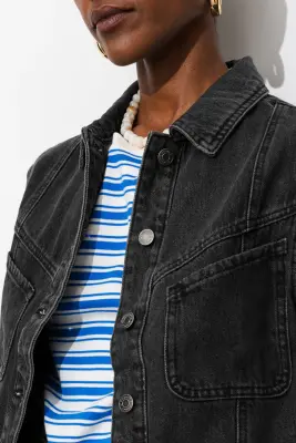 Veste jean sans manches LEONIE — photo 5