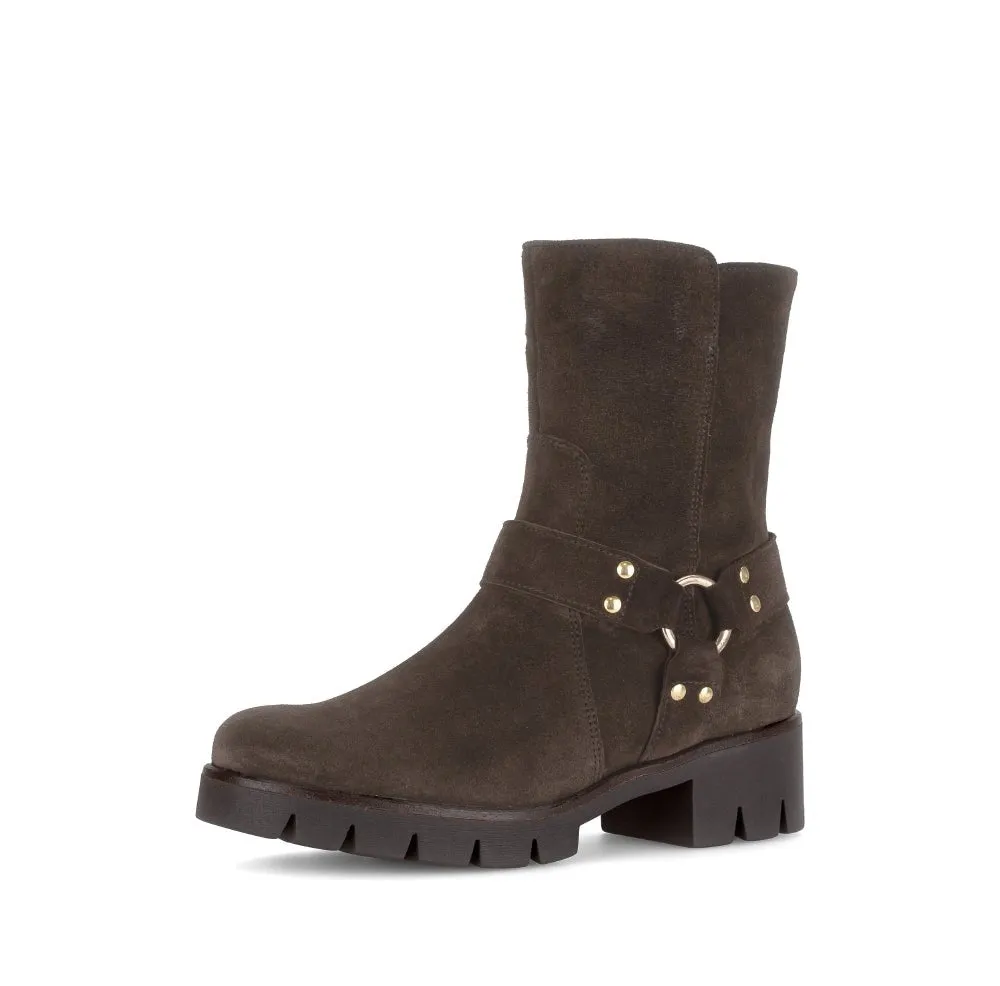 Bottines Gabor 71.713.18 Marron - Lacets Grande Pointure Femme