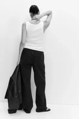 MAMA Jean large - Noir — photo 3