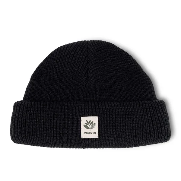 Bonnet Magenta Fam beanie – Black