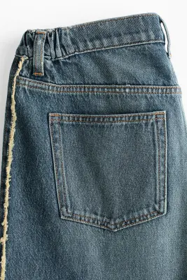 MAMA Low Waist Jeans - Bleu denim foncé — photo 5
