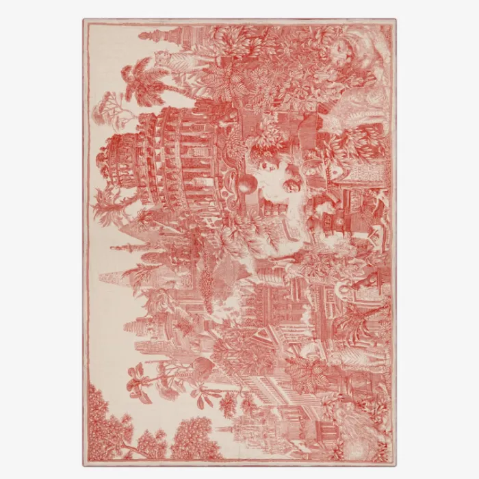 Edredon Piranesi rouille