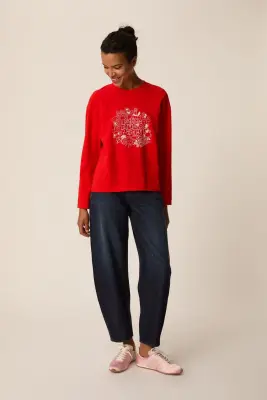 Tee-shirt Indanael Rouge — photo 3
