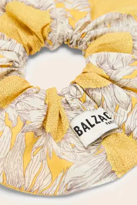 Chouchou Billy XL imprimé Liberty tournesols jaune — photo 4