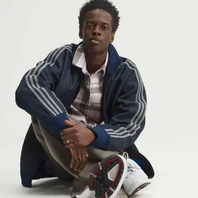Adidas Denim FB Track Top Indigo Denim — photo 2
