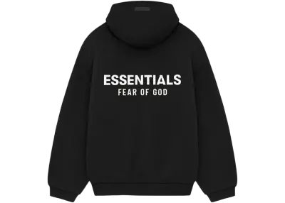 Fear Of God Essentials Hoodie Fleece Black — photo 5