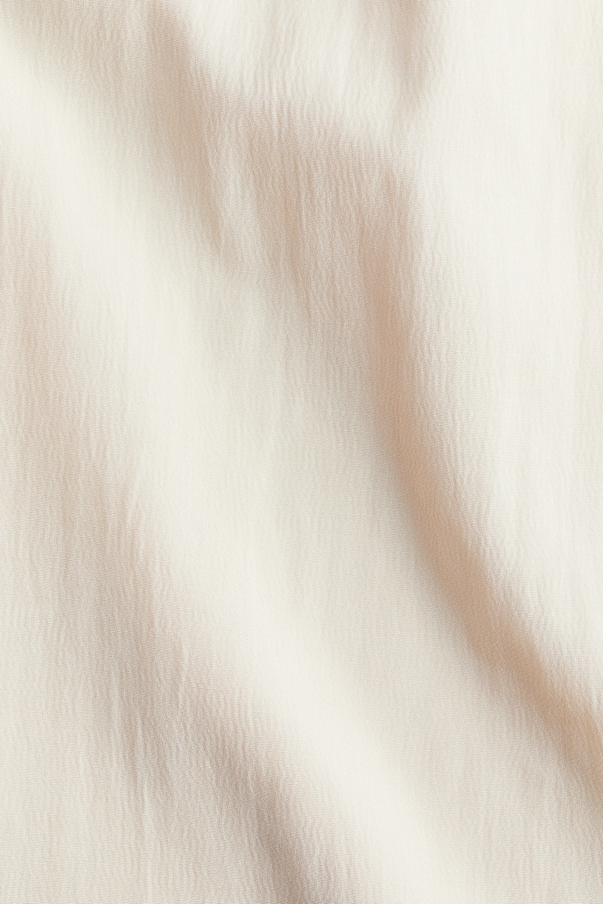 Robe à dos ouvert - Crème