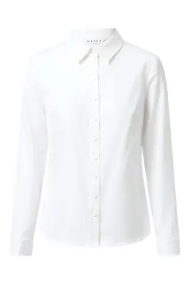 Alia Button Down Blouse - Light blue — photo 2