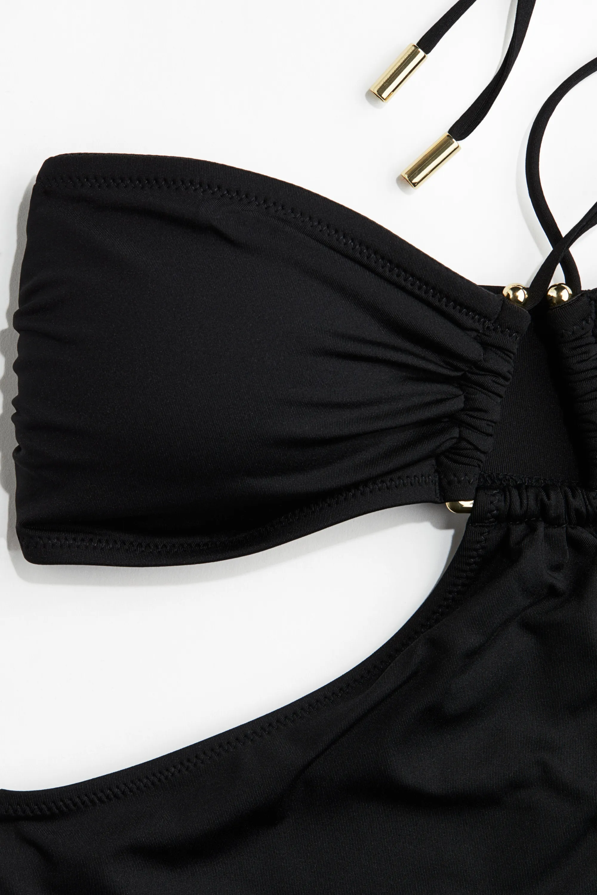 Maillot de bain paddé High Leg - Noir
