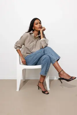 Chemise oversize Femme — photo 3