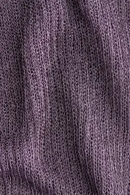 Robe scintillante en maille côtelée - Violet ancien — photo 5