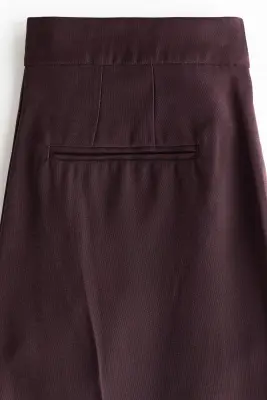 Pantalon chic - Marron foncé — photo 4