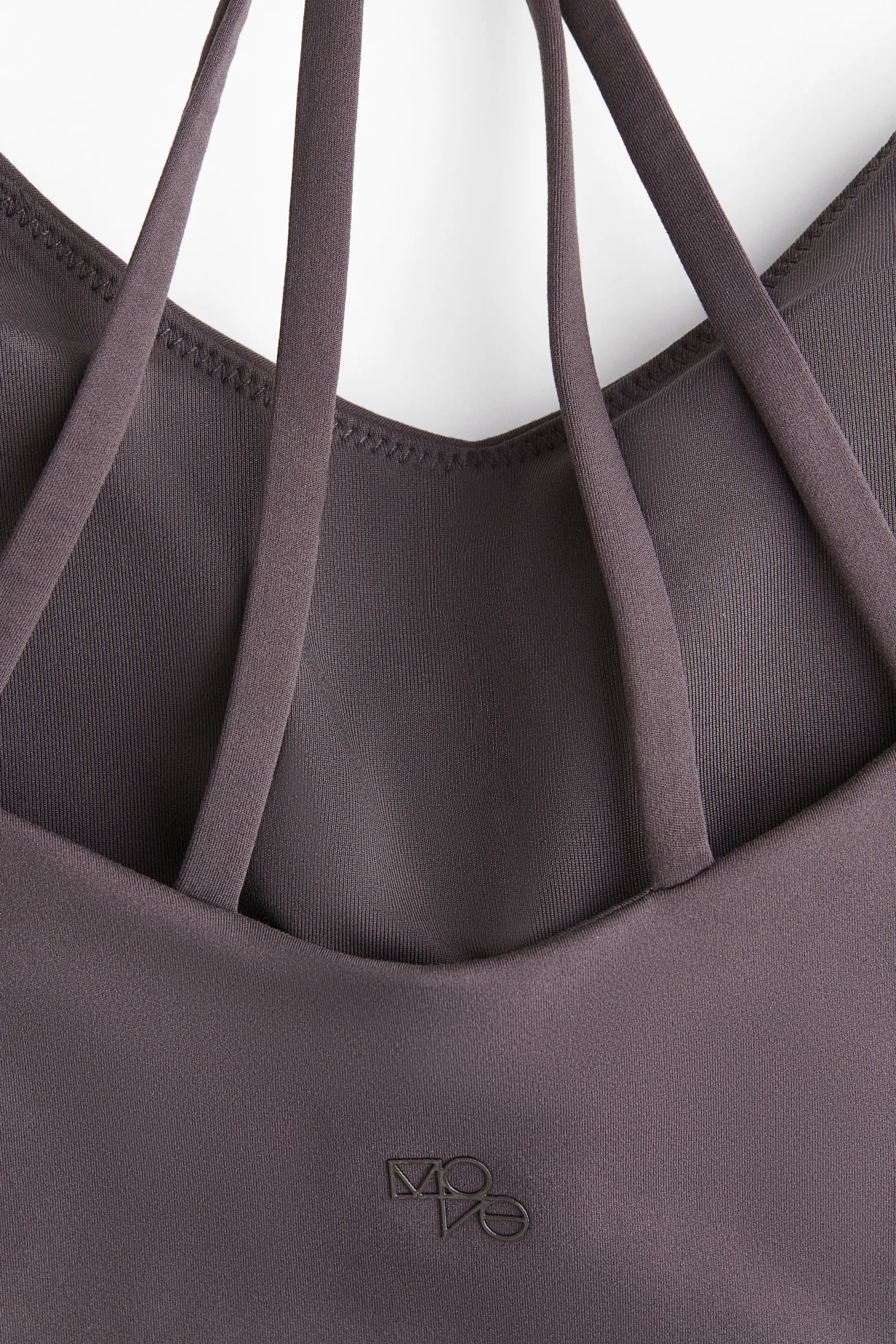Top de sport avec soutien-gorge intégré SoftMove™ - Gris truffe