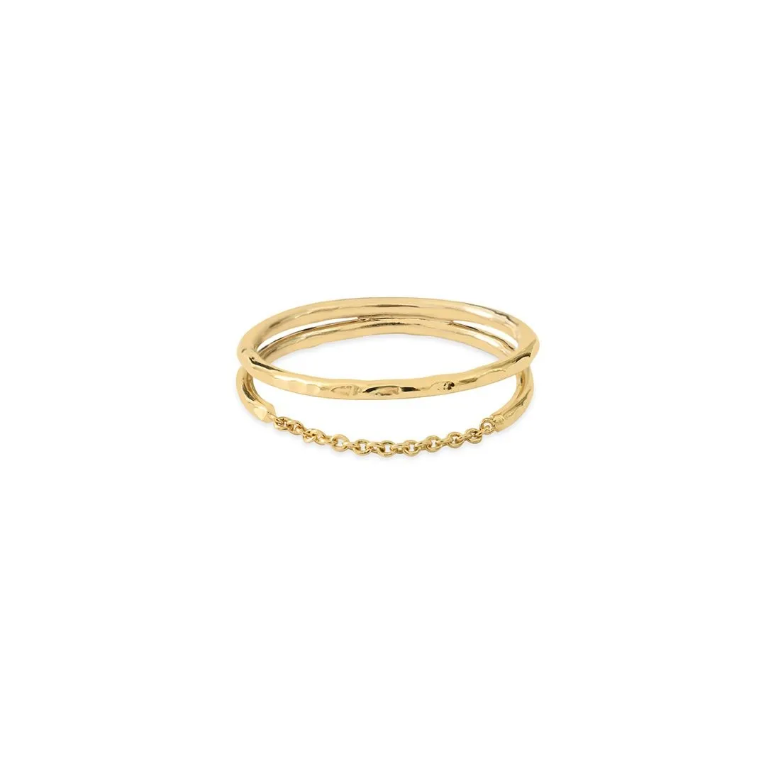 Bague Promesse double – BDM Studio