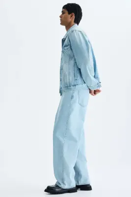 Baggy Jeans - Bleu denim clair — photo 3