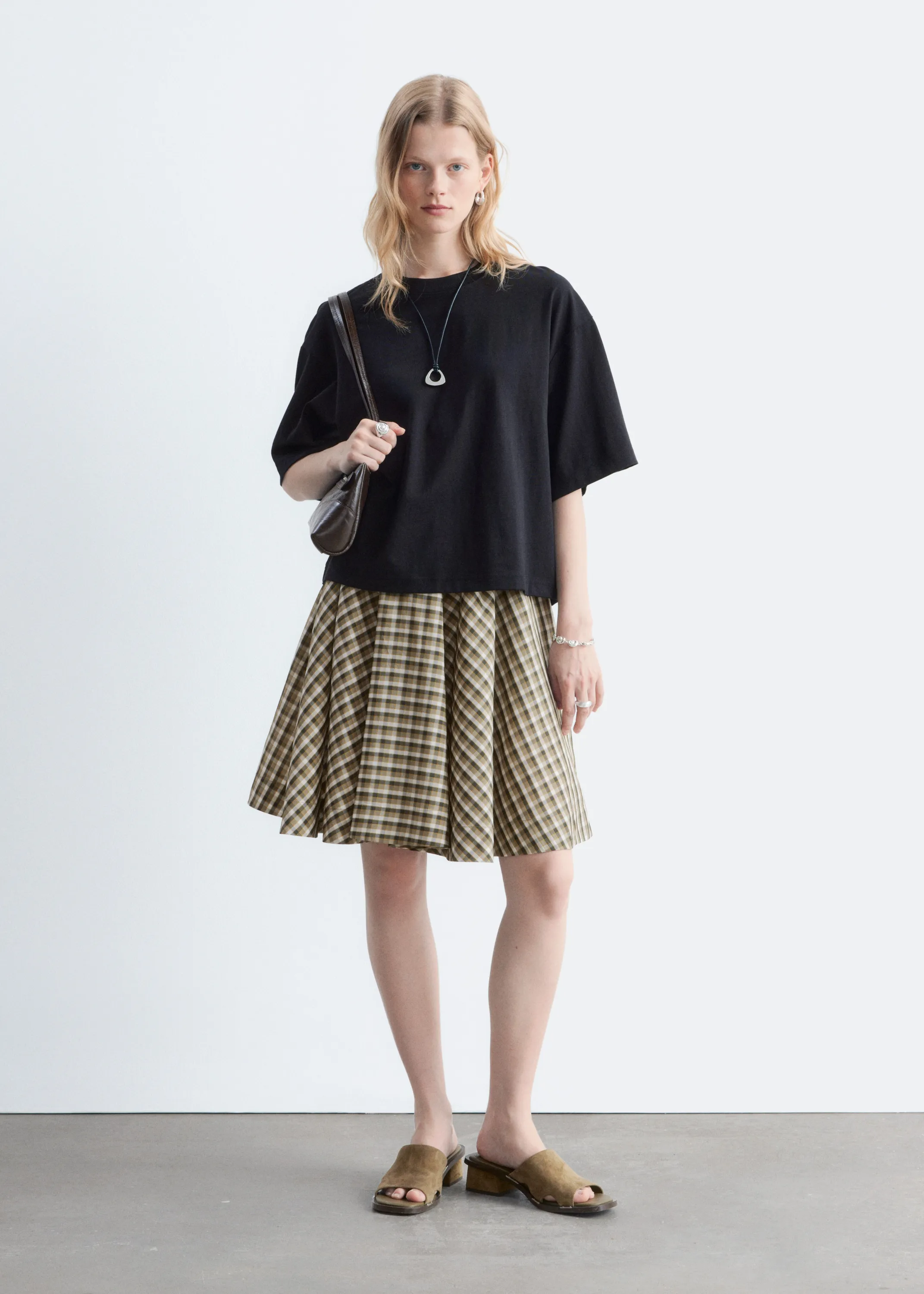 T-shirt en coton - Noir