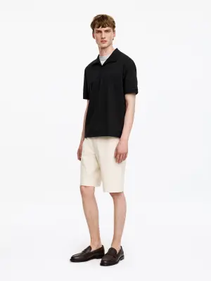 Short-Sleeve Polo Shirt - Noir — photo 1