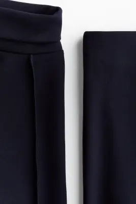 Ensemble 2 pièces top et pantalon - Bleu marine — photo 4
