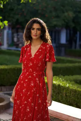 Arlette Wrap Dress — photo 2