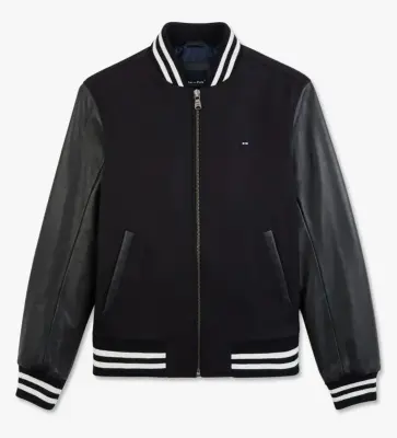 EDEN PARK BLOUSON PUJADE Marine — photo 3