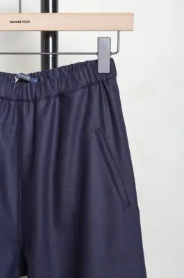 Sofie D’Hoore – POLO-WOOL Low Crotch Drawstring Pants – SAILOR — photo 4
