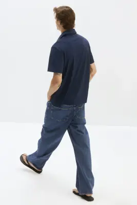 Polo Cooling Regular Fit - Bleu foncé — photo 3