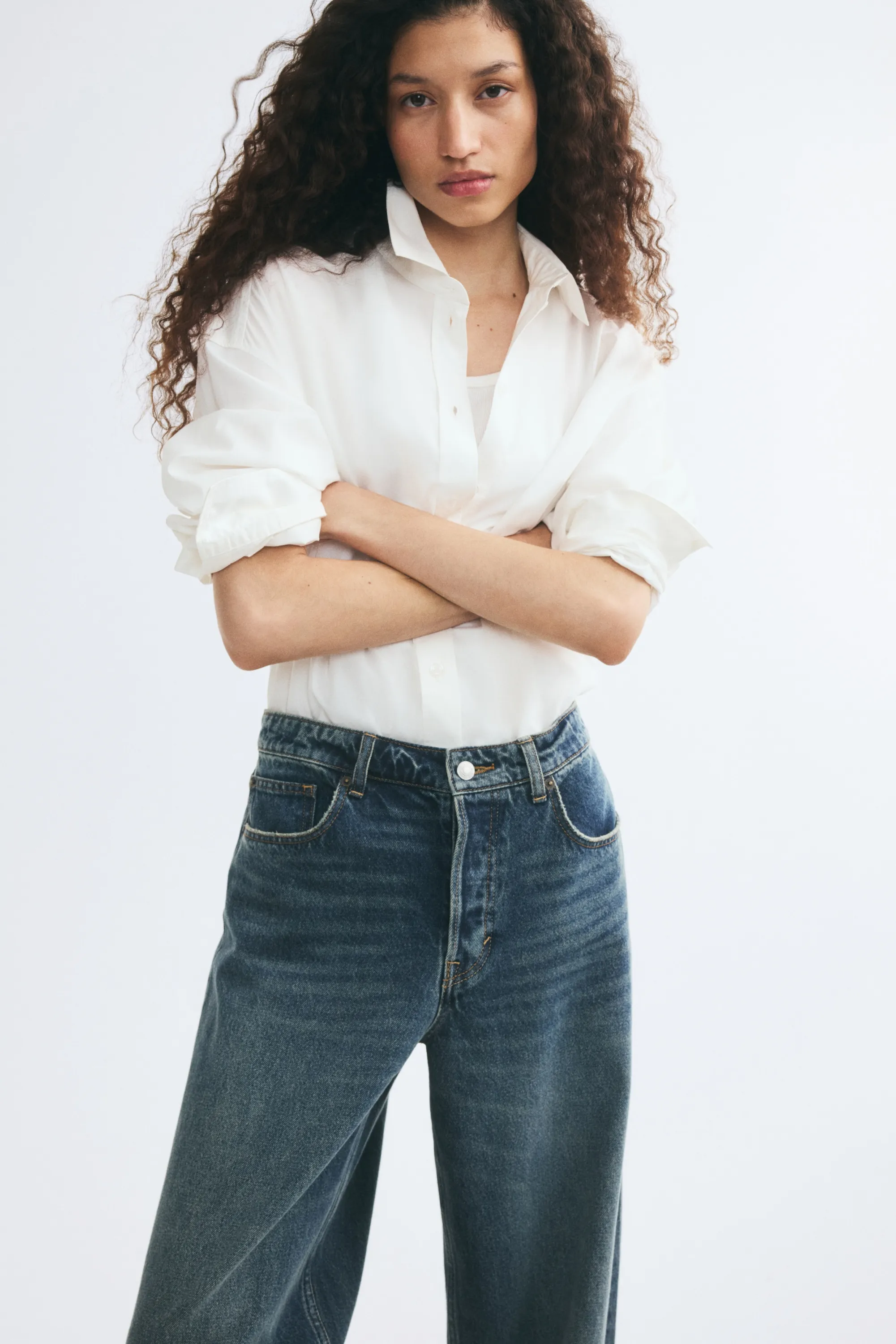 Chemise oversize - Blanc