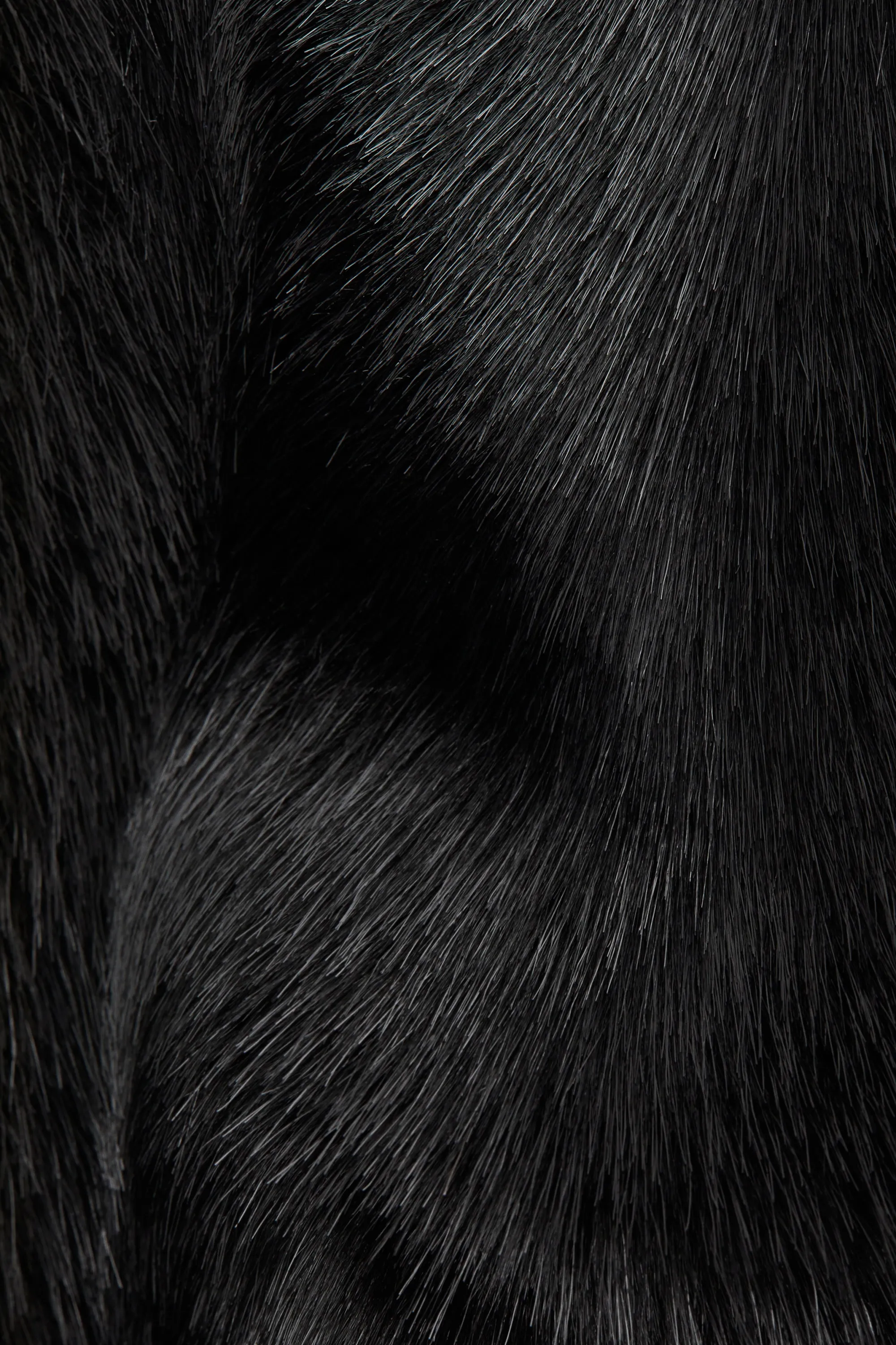 Robe avec dos zippé - Noir