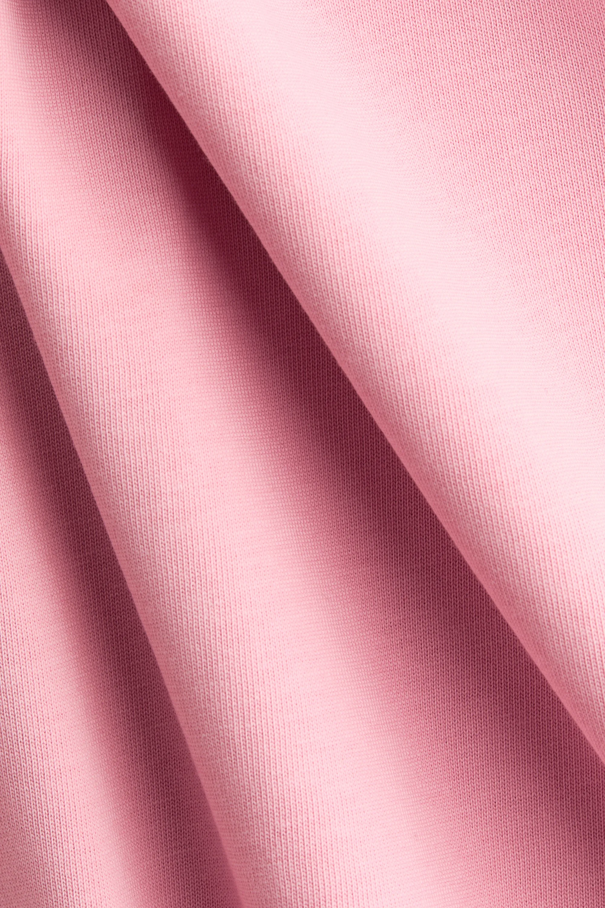 Robe T-shirt en coton - Rose