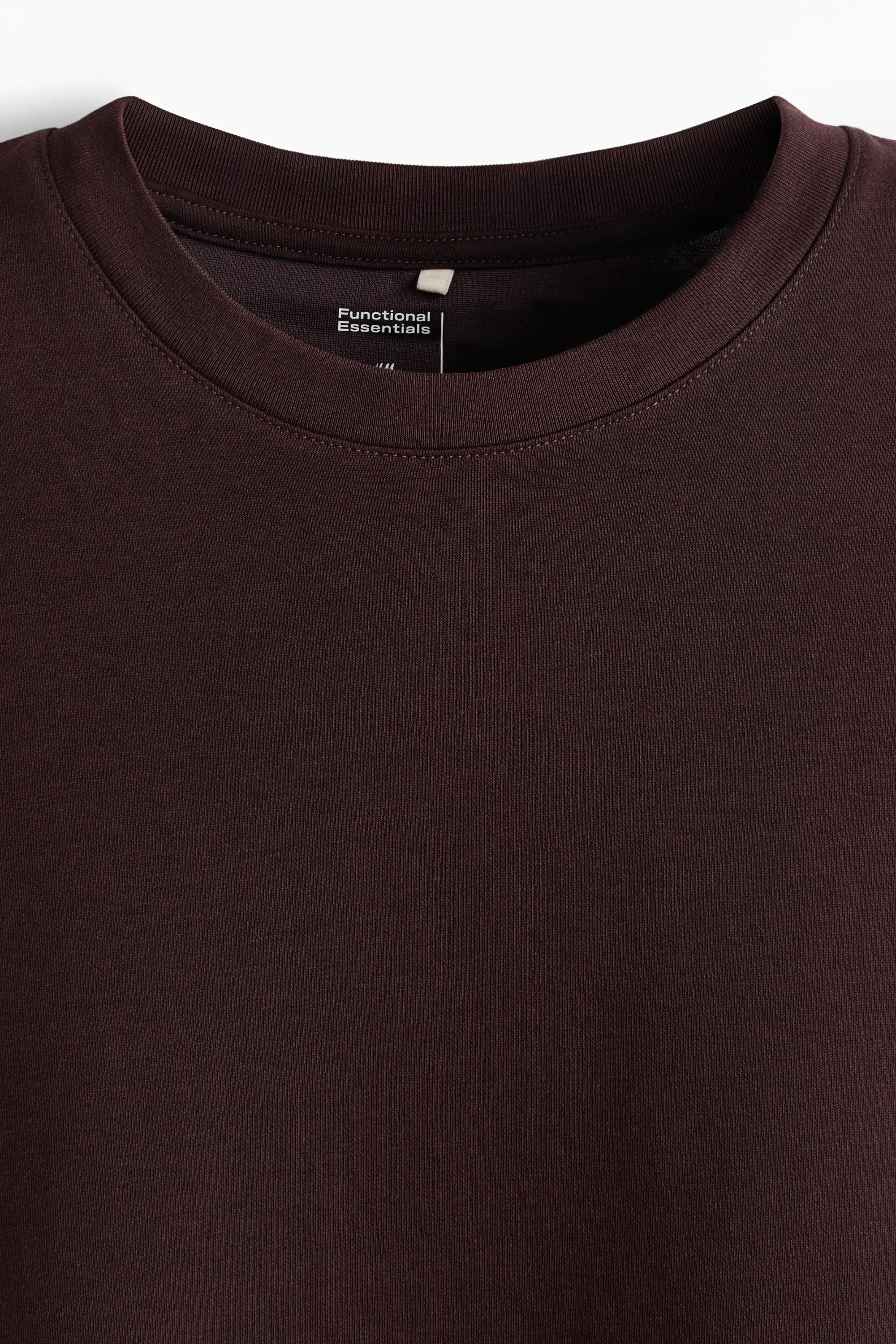 T-shirt Cooling Regular Fit - Marron foncé