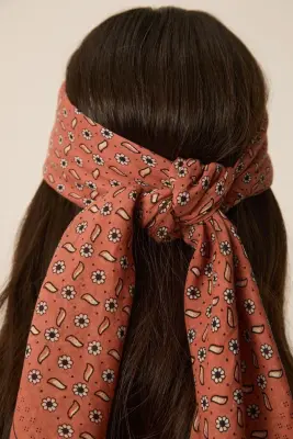 Foulard Namibie Cravate Blush — photo 3