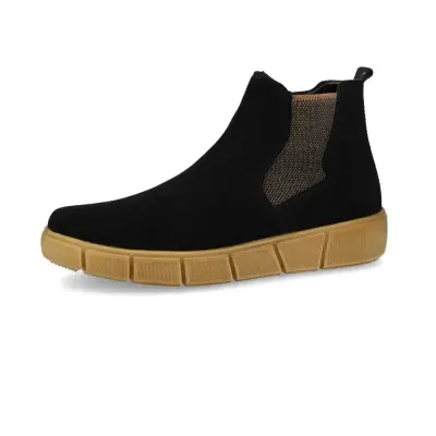 Bottines Remonte D1T71-00 Noires - Lacets Grande Pointure Femme — photo 1