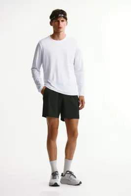 T-shirt de sport à manches longues DryMove™ - Blanc — photo 3
