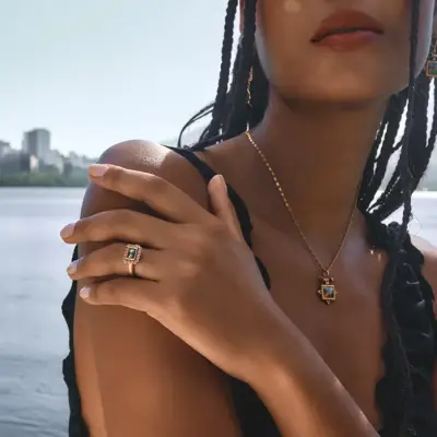 Bague Sonia Pyrite — photo 2