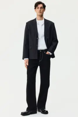 Chemise Four-Way Stretch Slim Fit - Blanc — photo 2