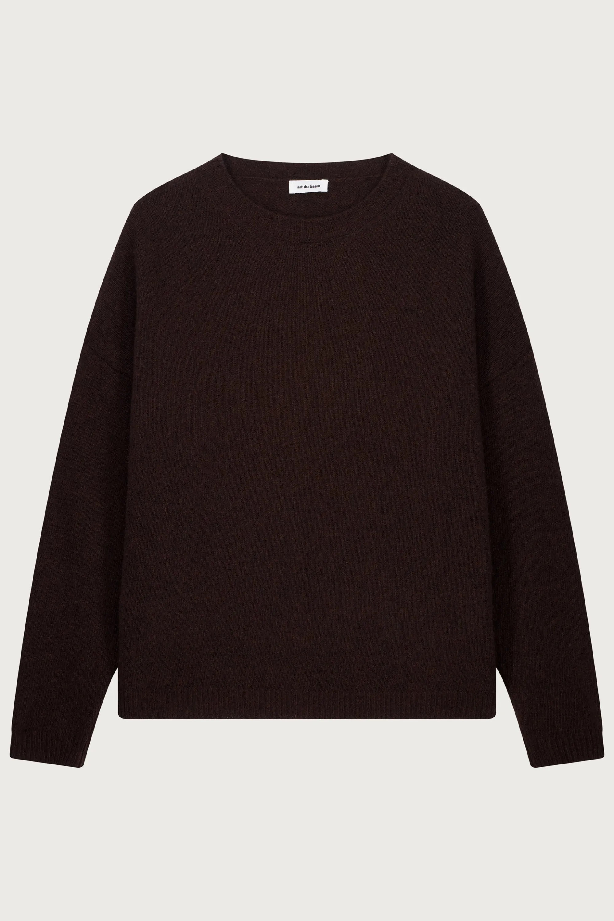 PULL COL ROND LAINE MÉRINOS